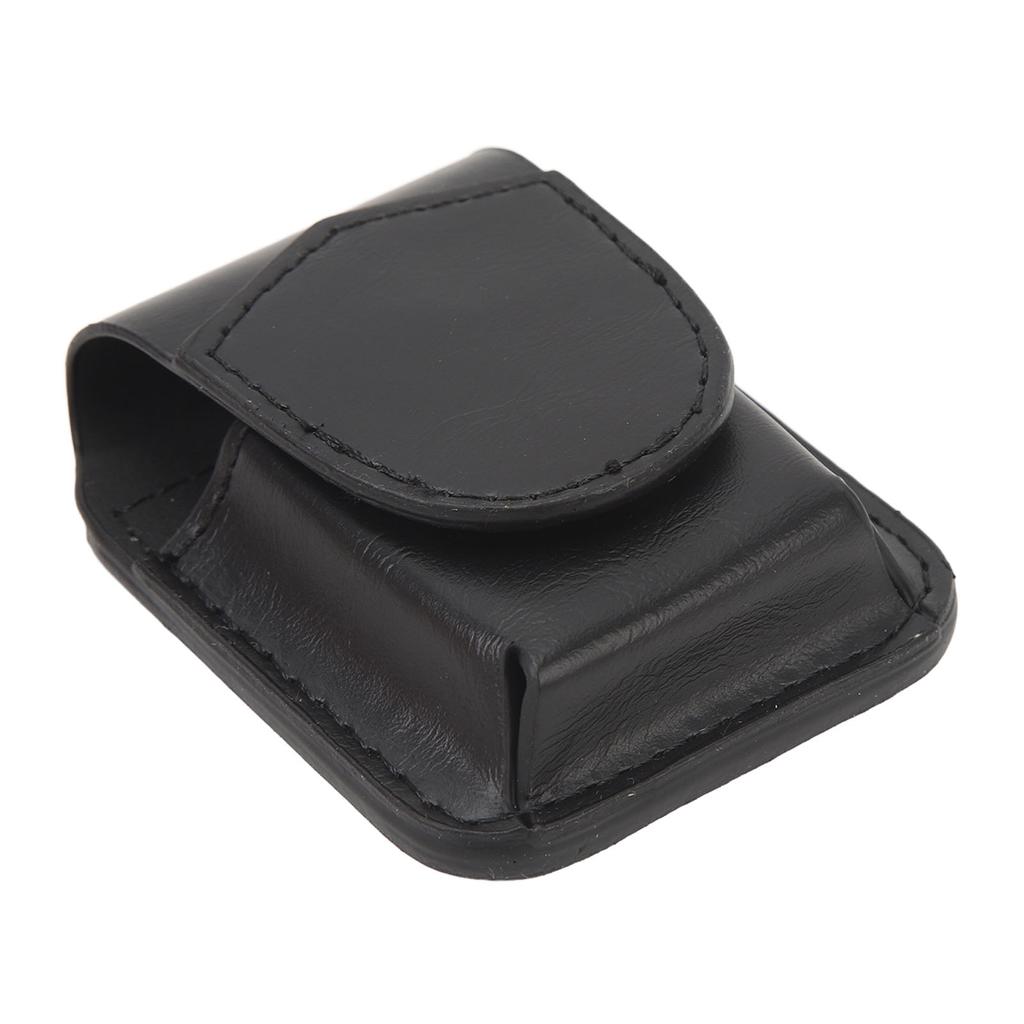 Чехол для зажигалки с поясным ремнем Держатель из ПУ Противоударный Мягкая подкладка Магнитная застежка Поясной чехол для зажигалки для улицы