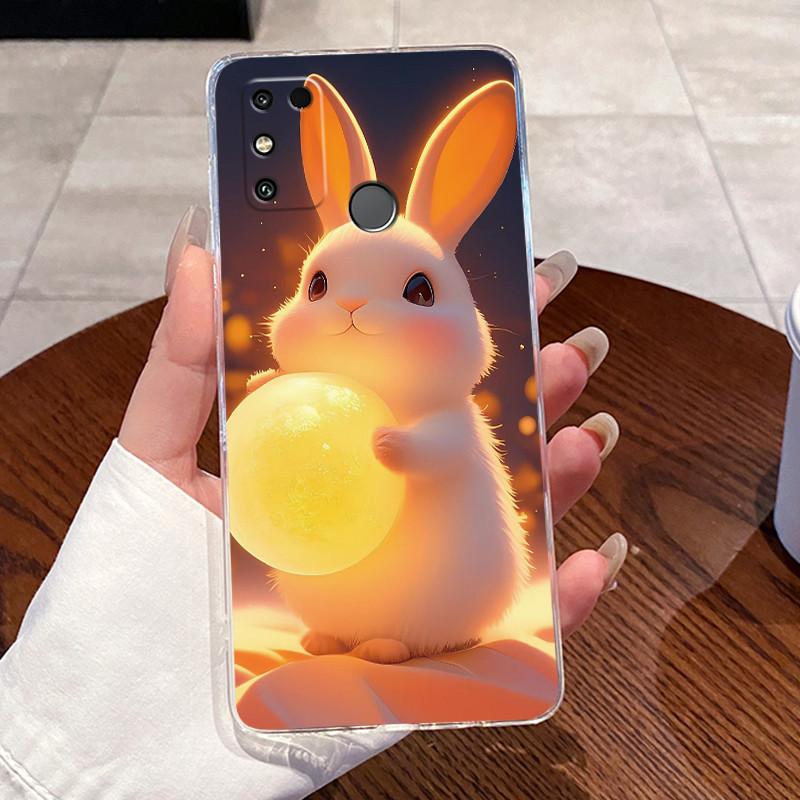 Casing For Honor 9A MOA-LX9N Case Aesthetic Luxury Cute Cool Boys Girls Pattern Transparent Soft Silicone Back Cover Phone Case