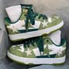 Fashion Star Skateboard Shoes Men and Women Sneakers Trendy Thick Sole Sports Causal Shoes