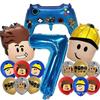 Шарики Roblox Шарики в стиле Roblox для мальчика Мультяшные Двусторонние Фигурные Украшения для Дня Рождения украшение с днем рождения