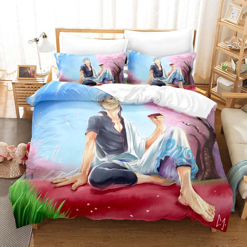 3D Anime Bedding Set For Adults And Children, Single,Twin, Full,Queen, King Size Bed Set,Duvet Cover,3D, Bedroom Bed Linens