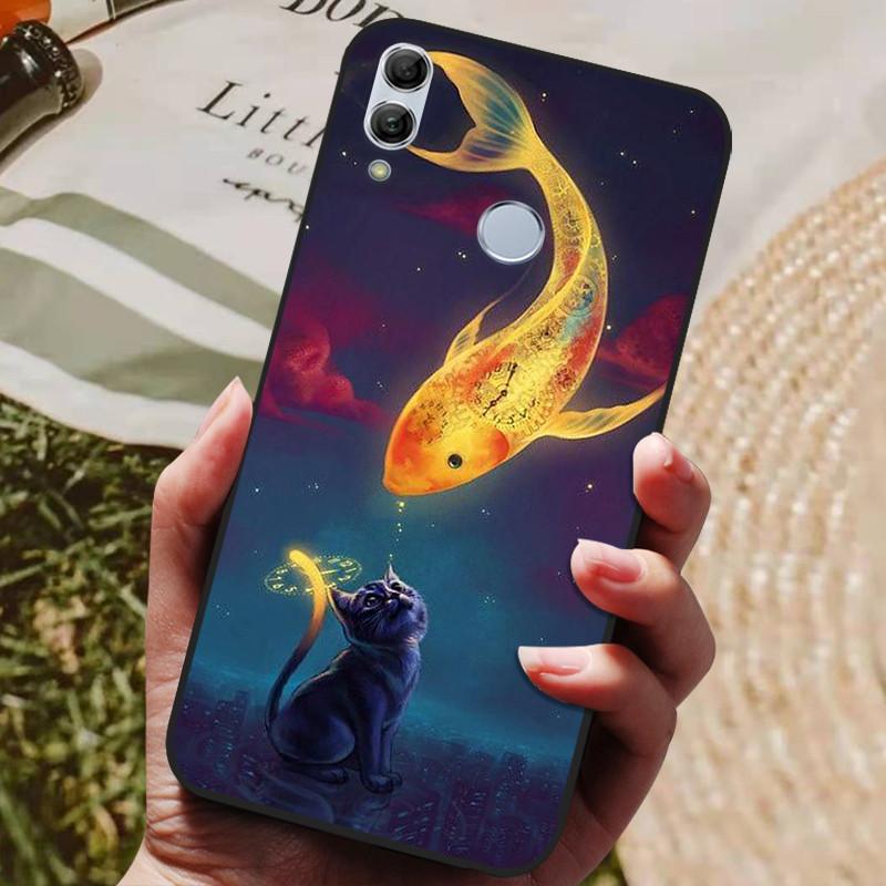 for Huawei Honor 10 Lite Case Cover Soft Silicone TPU Back Cover For Fundas Huawei Honor 10 Lite Phone Case Honor10 Lite Bags