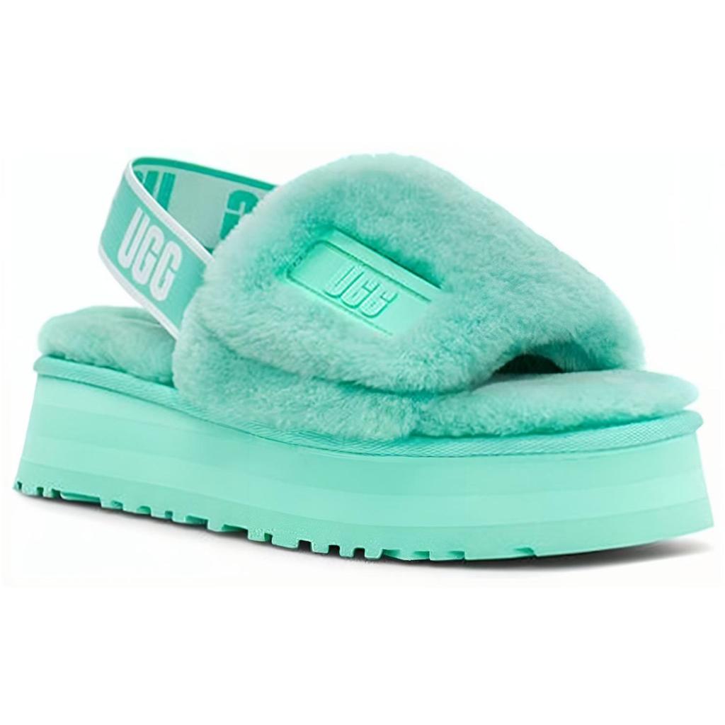 UGG Шлепанцы-сандалии Disco Tide Pool Женские кроссовки Зеленые 1112258-TDP