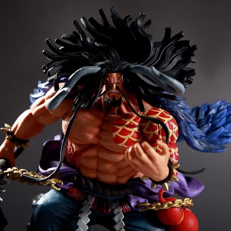 Collection Anime One Piece Four Emperors Kaido PVC Action Figure Toy for Gift 19cm