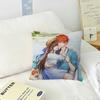 Аниме Игра Mystic Messenger   Дизайн с кленовыми листьями Наволочка Счастливый Осенний Урожай декор Праздничный Декорати Наволочка