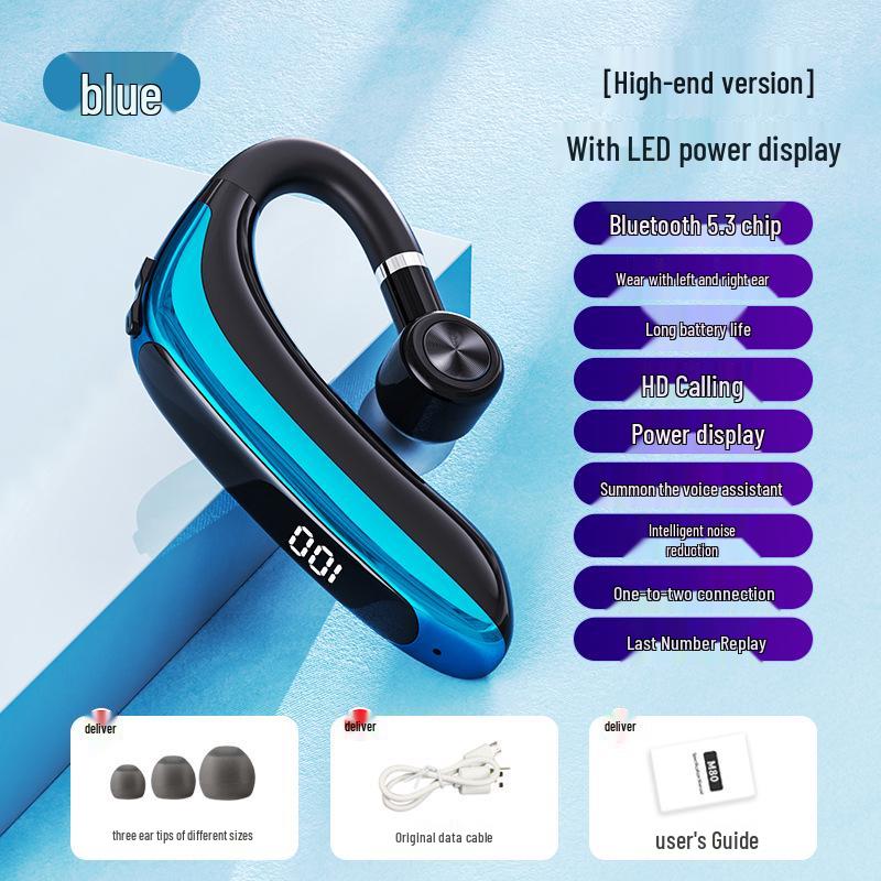 M80 Цифровой дисплей Bluetooth-наушники с заушиной: Длительное время работы для спорта и бега