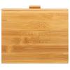 Luxe Bamboo Box, Clean Tolves XL, Container (including Cover), 50 Pieces