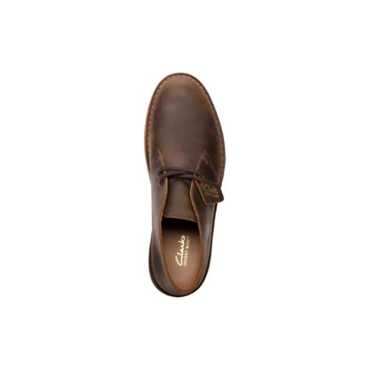 Clarks Кожаные Женские ботильоны на шнуровке с круглым носком Удобные Коричневые 261667857