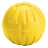 1 Pcs EVA Dog Ball Toy Pet Bite Resistant Chew Toys Pets Interactive Balls(yellow)