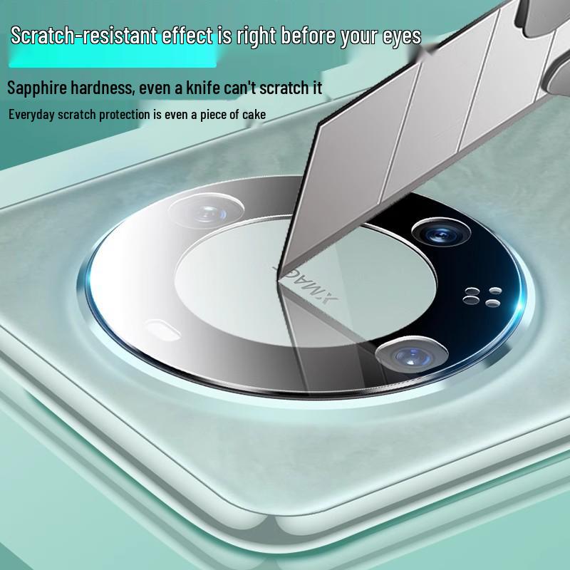 Защитная пленка для объектива задней камеры Huawei Mate70/Mate60 Pro высокой четкости, противоударная, взрывозащищенная