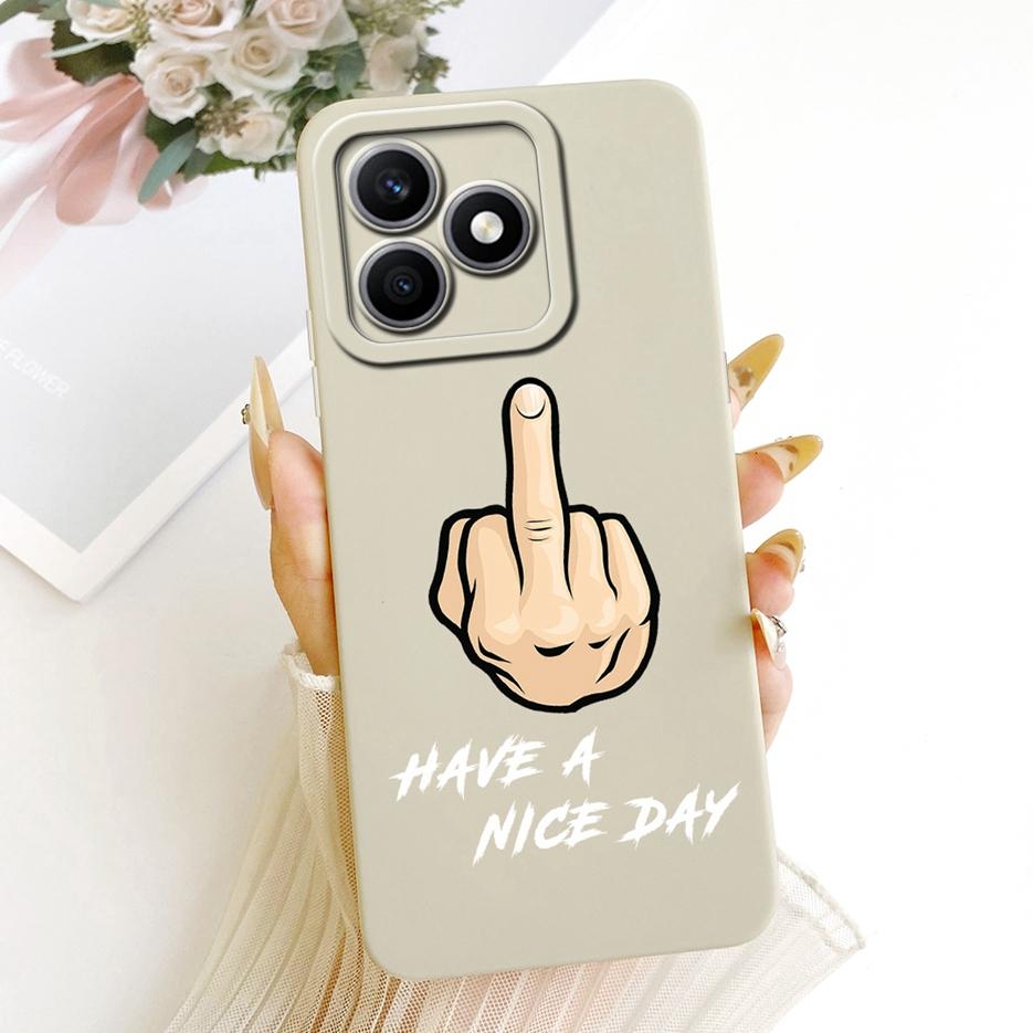Чехол для Honor X8d 4G Красивая Девушка Подсолнухи Расписная Крышка Ударопрочный Мягкий ТПУ Чехол для Телефона Для Honor X8d X 8d HonorX8d Funda Сумки