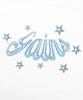GAINSBORO 3D Star Logo T-Shirt_White/Blue