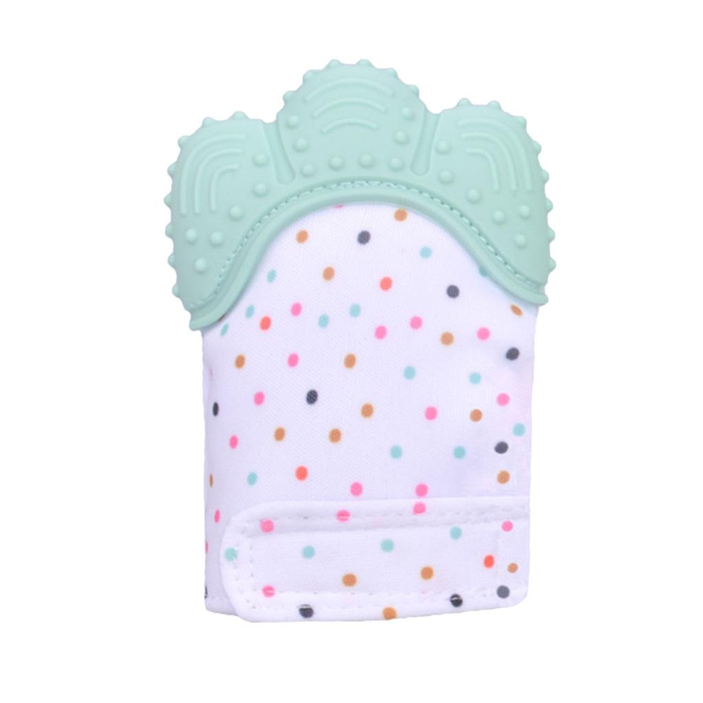 (проектор)Силиконовые детские перчатки для прорезывания зубов, детские игрушки для защиты от еды, молярные палочки, перчатки для предотвращения царапин на руках ребенка