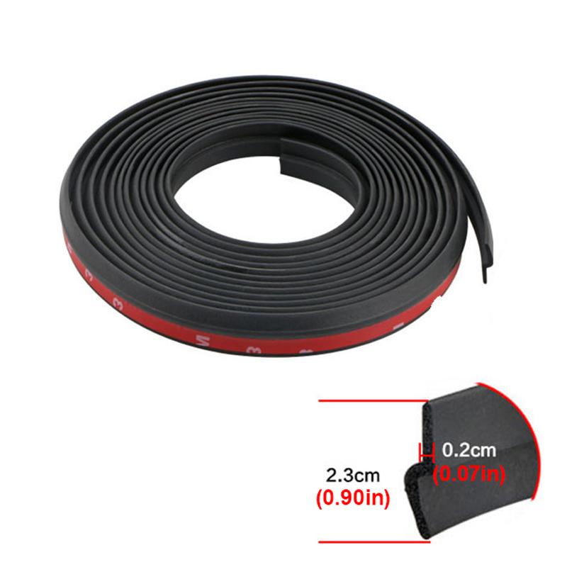 Уплотнительная лента капота автомобиля, резиновая уплотнительная лента, пылезащитная лента 4M(157.48 дюймов) Саморежущаяся водонепроницаемая и пылезащитная полоса для автомобилей