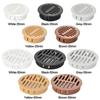 4Pcs Round Cabinet Air Duct Vent Plastic Louver Mesh Hole Plug Decoration Cover Wardrobe Grille Ventilation Systems 35/50mm