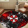 Umbrella Corporation Logo Round mat, Anti-slip Circle Carpet Chair rug For livingroom,Bedroom, doormat home decor Gift Christmas Gifts