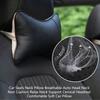 Car Seat Headrest with Breathable Mesh - Auto Safety Head & Neck Rest Cushion Protector