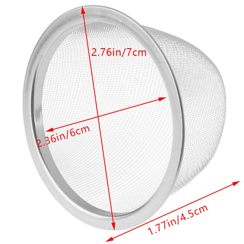 Многоразовый сетчатый фильтр для заварки чая из нержавеющей стали, чайник, фильтр для специй в виде листьев чая
