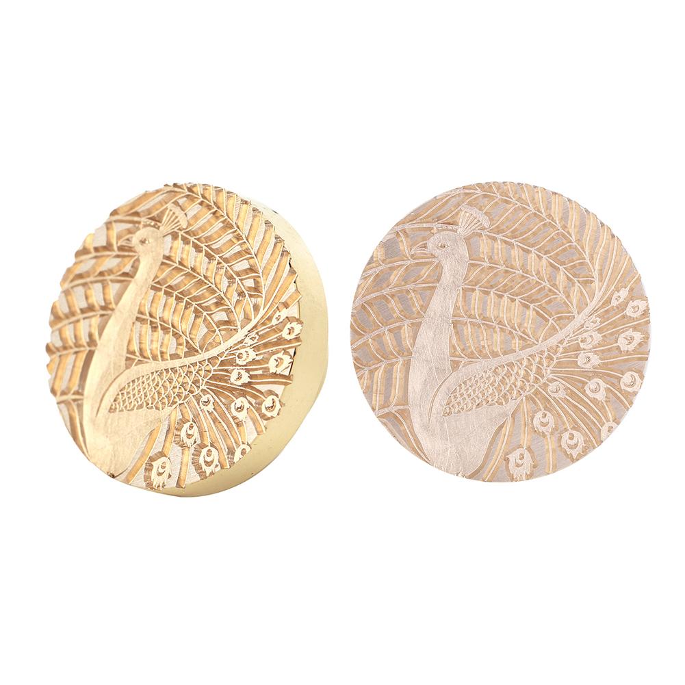 25 мм круглая ретро печать сургучная печать голова павлина бабочка запечатывающие штампы для свадебных приглашений украшения визитная карточка