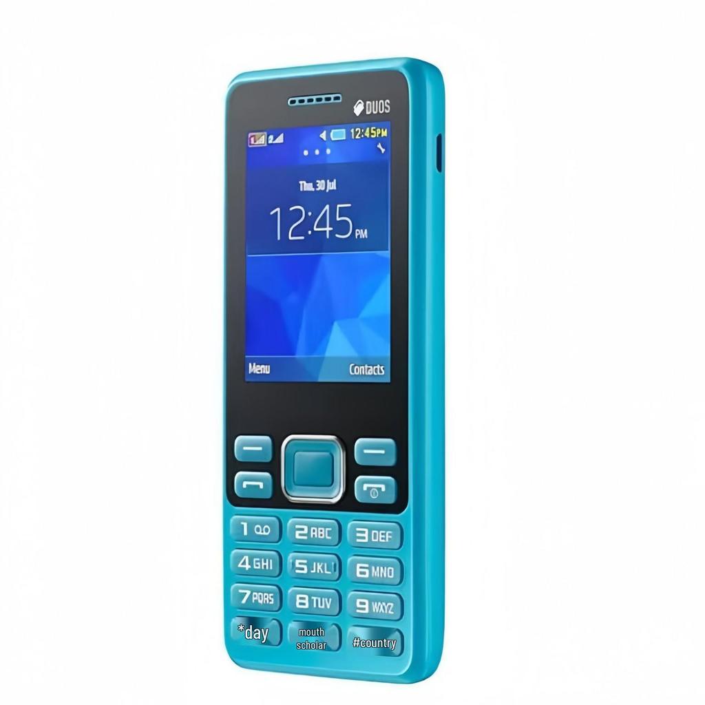 SM-B350E 2G GSM Телефон- Candybar: Простой кнопочный телефон для пожилых людей и студентов.
