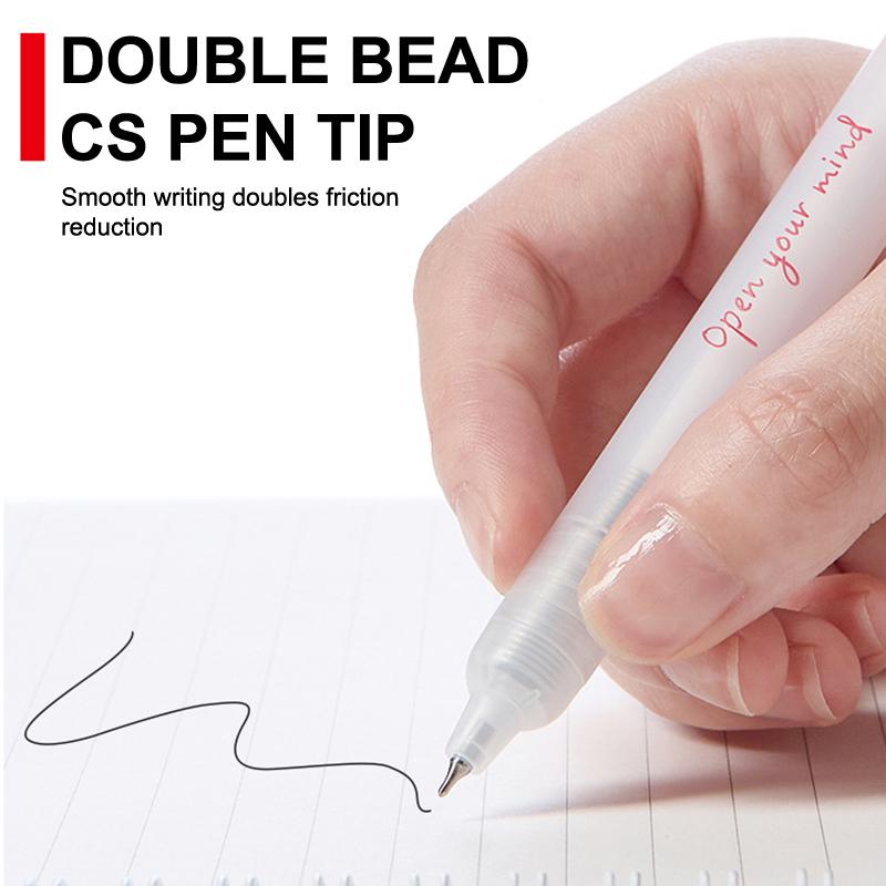 Relax Switch Pen For Exam Prep - Fidget Clicker Gel Pen 0.5Mm Smooth Writing, Anti-Anxiety Study Tool For School Students Office