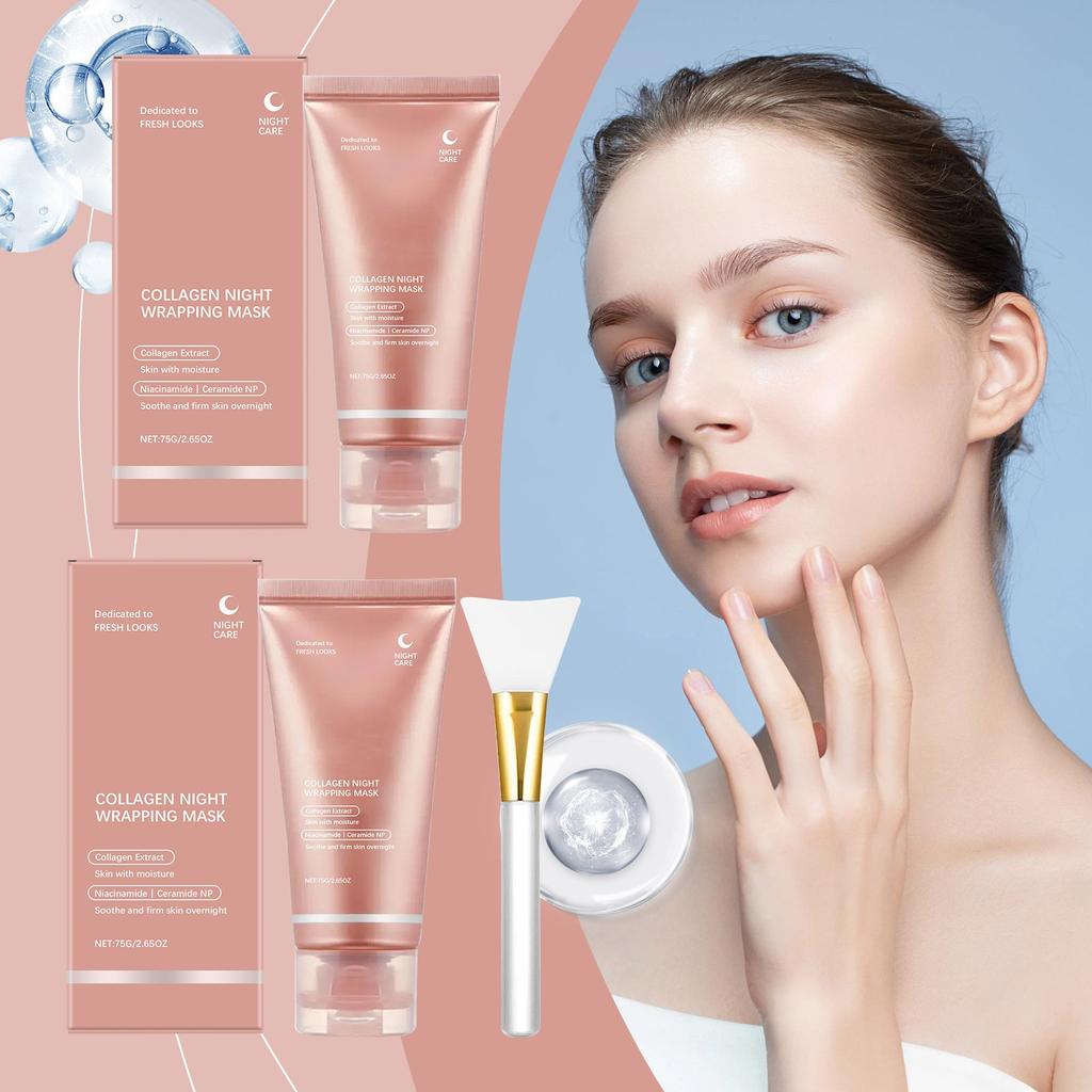 Серия коллагеновых пилинг-масок Увлажняющий Питательный Очищающий Уход за кожей лица