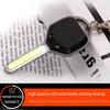 Mini LED Keychain Flashlight Bright Tiny Light Super Bright High Lumens Lightweight Adjustable LED Key Holder Light