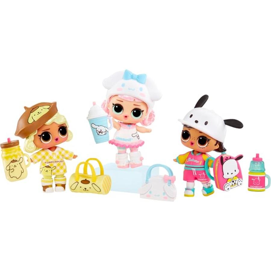 LOL Surprise! Hello Kitty and Friends,7 Surprises—8 Limited-Edition Collectible Dolls,Each Ball Contains a Random Character—For Children Ages 4 and Up