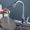 Выдвижной трехскоростной смеситель с удлинителем Supercharged Multifunction Kitchen And Bathroom Universal Universal Shower