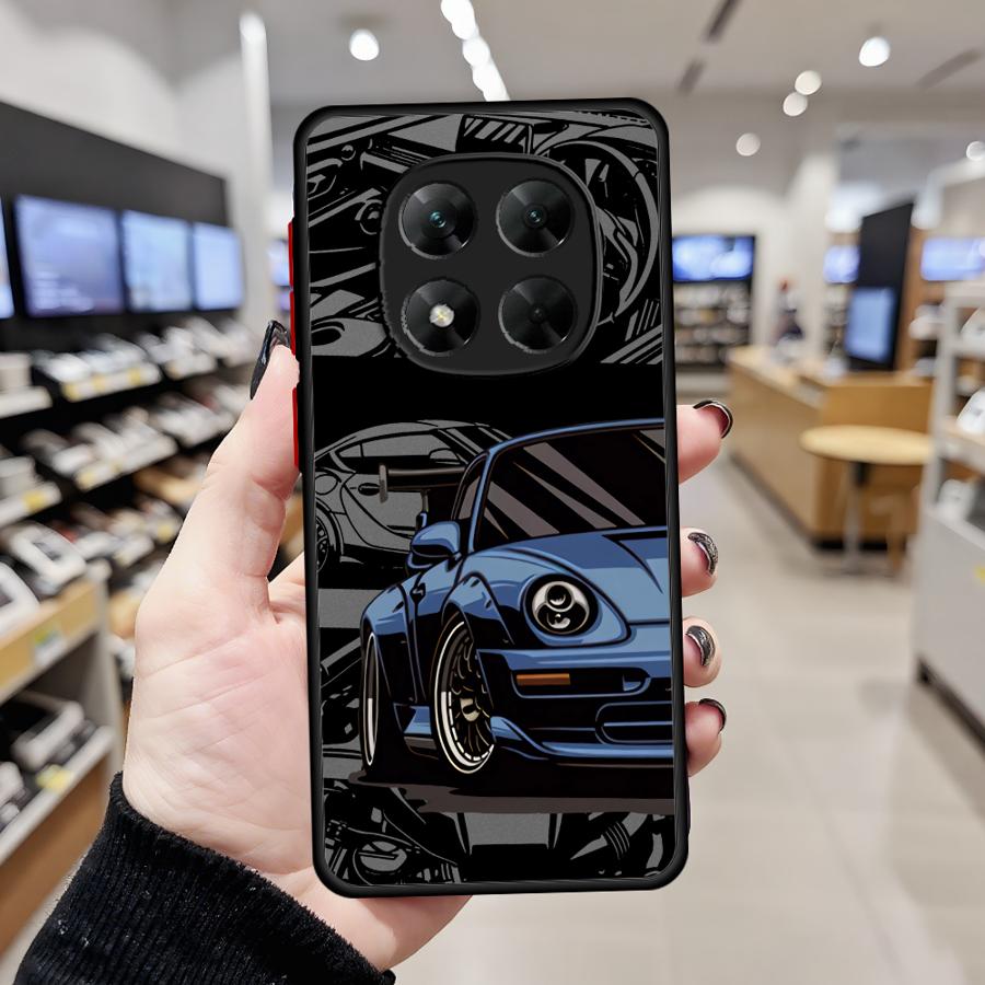 Япония Спортивные Автомобили Мягкий Чехол для Телефона для Xiaomi Redmi Note 9s 11 12 13 Pro Plus 11s 12S 10s 14 Pro