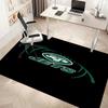 1pc New York Jets logo Print Area Rug - Soft, Washable Non-Slip Indoor Mat, Living Room, Home Office Decorative Rug,Office Decorative