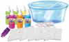 Aqua Gelz Creative 6 Gels Glow In The Dark Deluxe Sim Set 1 Pc