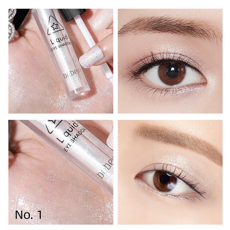 4 Colors Liquid Eye Shadow Diamond Glitter Eyeshadow Brush Pen Waterproof Long Lasting Eye Shadow Women Girls
