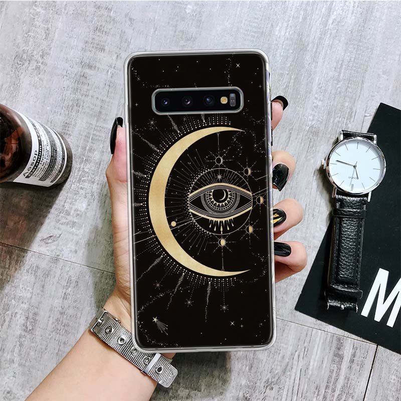 Чехол для телефона 'Тайна Луны Тотем Ведьмы' для Samsung Galaxy S26 S25 Edge S24 S23 FE S22 Ultra S21 Plus S20 + Fundas Cover Coque Gala