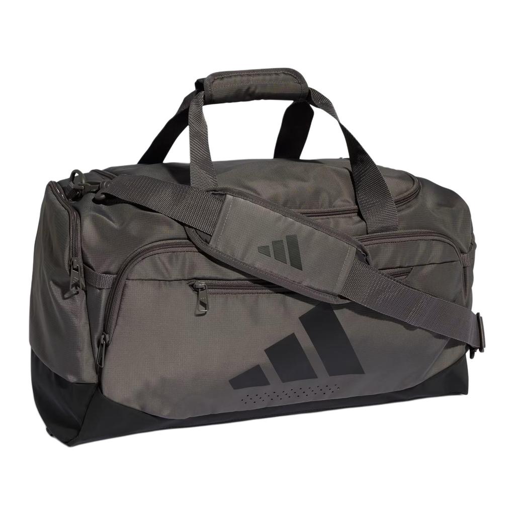 Adidas Polyester Gym Bag Small Unisex Charcoal Gray KC6757