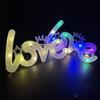 Colorful Love LED Light Luminous Cake Decoration Light Valentine's Day Decoration Lamp  Wedding