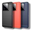 Для чехла Realme GT 7 Pro Realme GT7 Pro 6T 6 5 3 7T Чехол Углеволокно Ударопрочный Силиконовый Бампер Для Realme GT Neo 6T 6 5