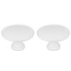 2pcs Cake Stand Modern Design For Wedding Birthday Party Cupcake Dessert Display Eco-Friendly Material Cake Tray