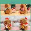 Year Cute New Capybara Plush Toy Festive Cartoon Doll Girls Kids Gift Holiday