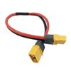 XT60 разъем кабеля "папа-мама" XT-60 штекерный провод 14AWG силиконовый провод для RC Lipo аккумулятора FPV-дронов 30 см/11,8 дюйма