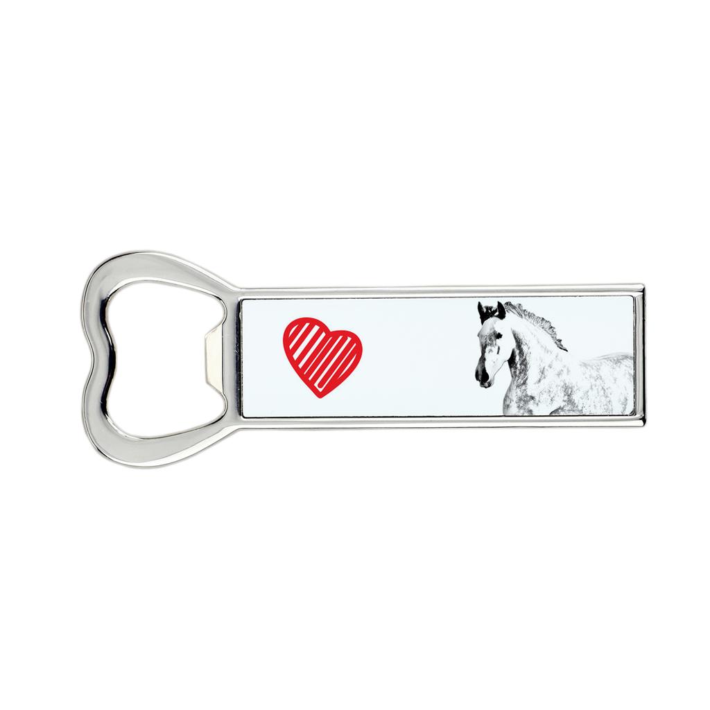 Andaluzyjski - Otwieracz Do Butelek Z Koniem, Personalizowany Otwieracz Na Lodówkę, Wyjątkowy Upominek Dla Mężczyzny Marki Art-Dog