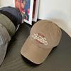 Вышитая Кепка-Snapback с Буквой Для Женщин Панк Винтаж Бейсболка Летняя Весенняя Хлопок Унисекс Козырек Кепки