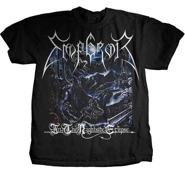EMPEROR - In The Nightside - ФУТБОЛКА S-M-L-XL-2XL Новый Официальный Hi Fidelity Мерч