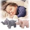 Baby Breathing Elephant Plush Doll Playmate Sleep Companion Soothing Otter Toy  for Newborn Toddler