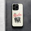 Band The S-strokes Phone Case For IPhone 17 Air 16 E Pro Max 15 14 13 Mini 12 Pro 11 Max Plus Black Glass Cover