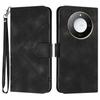 For Honor X9c Smart 5G/Honor X60 5G Wallet Case Line Imprinted PU Leather Phone Cover with Strap