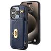 Применимый Apple 16Pro Диагональный Подвесной Сумка Защитный Чехол Iphone15Pro Max Молния Карта Женский Кожаный Чехол для Мобильного Телефона