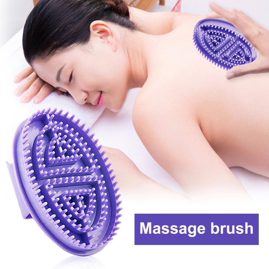 Набор для массажа от целлюлита Массажное масло Акупрессура Карта Удаление Щетка Петля Щетка Подходит для женщин и мужчин, 10 мл