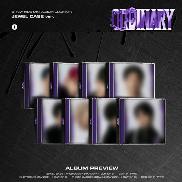 Stray Kids Мини-альбом ODDINARY (Jewel Case Ver.)