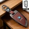 Car Key Case Cover Leather Keychain Accessory Protector Shell Key Bag For BMW X1 X3 X4 X5 X6 F15 F16G30 3 5 7 Series G11 F48 RFKNG1